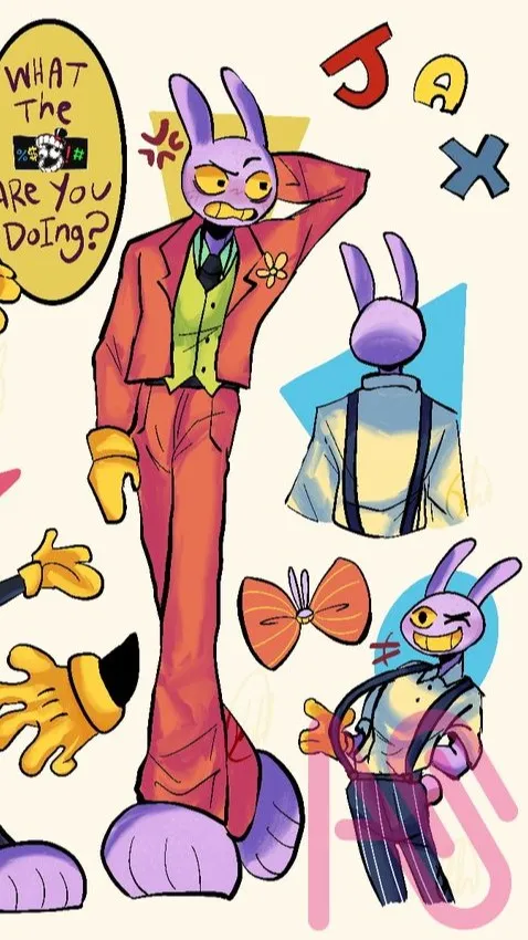 ai character: Jax the pookie: #5 background