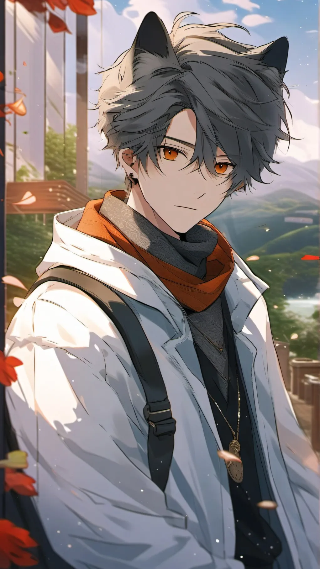 ai character: cat background