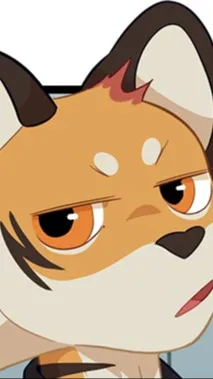 ai character: RED background