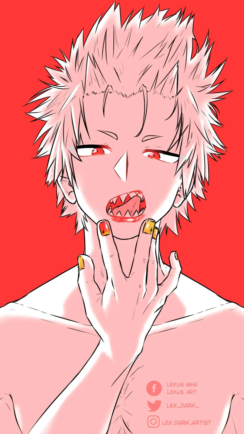 ai character: MHA Party background