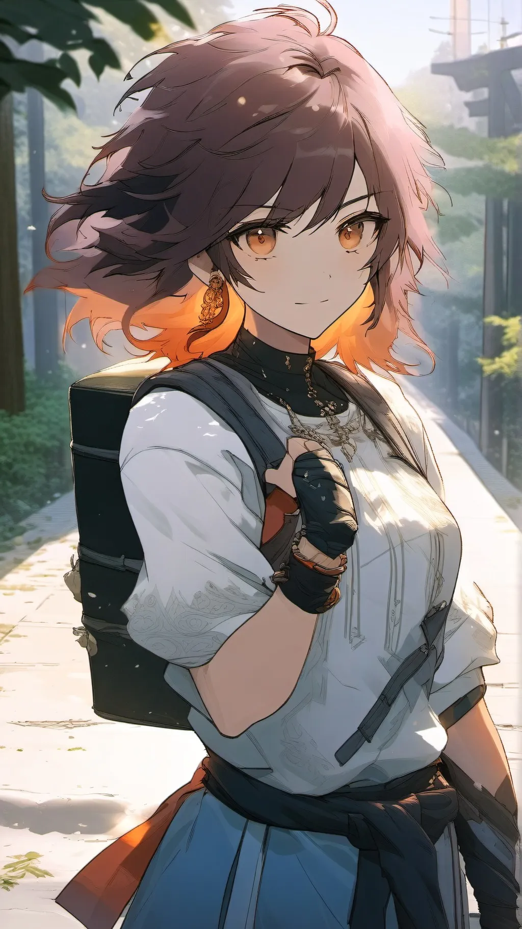 ai character: chia background