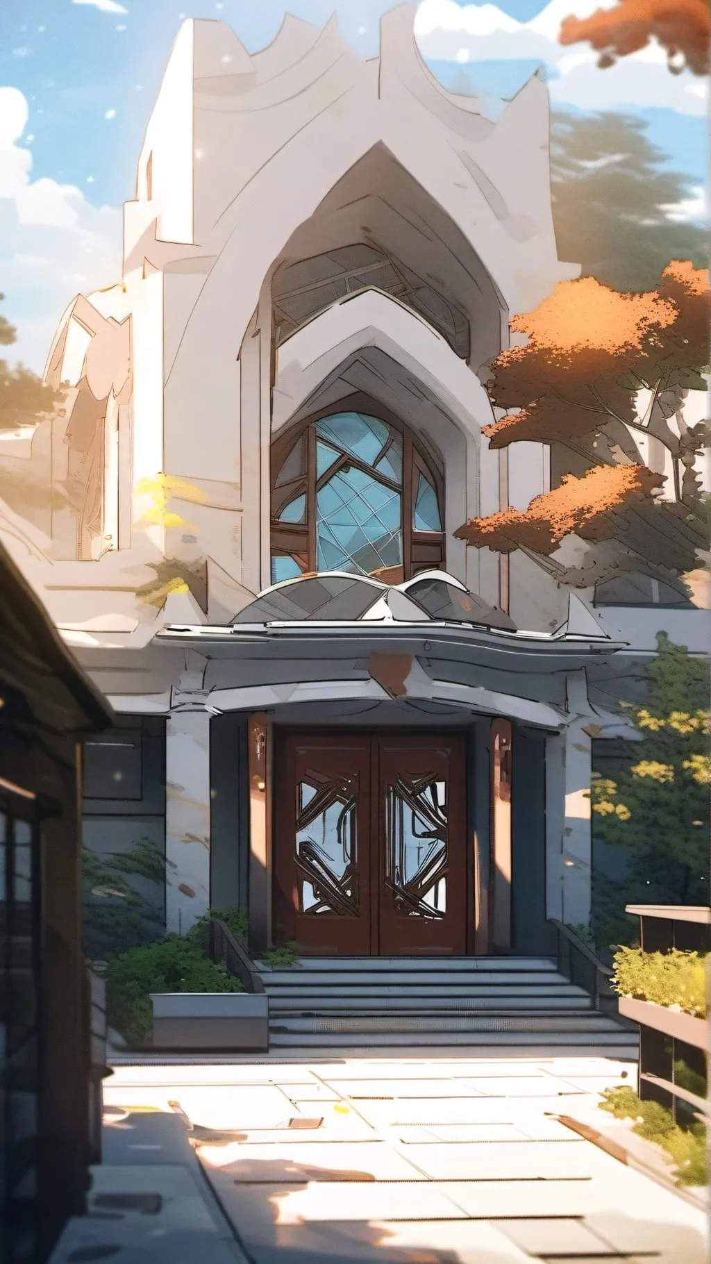 ai character: HH High School! background