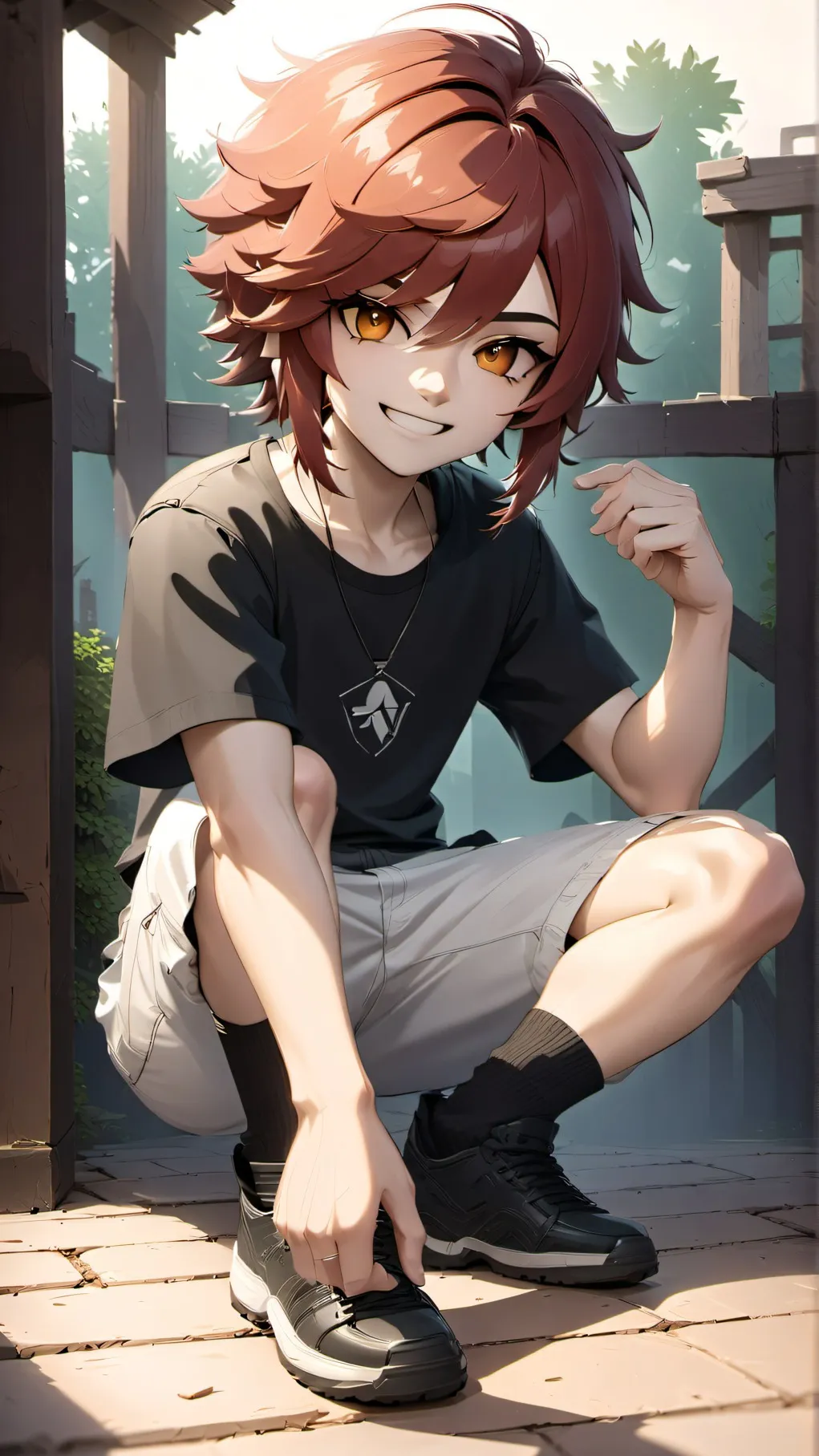 ai character: Me background