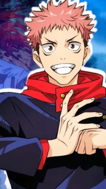 ai character: YUJI ITADORI background