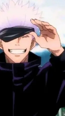 ai character: SARUTO GOJO background