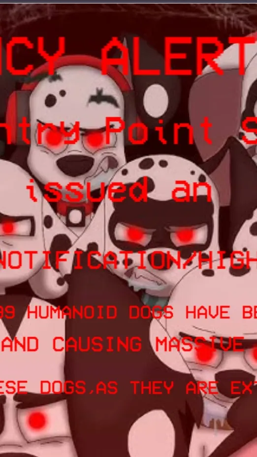 ai character: 101DS EAS Alert background