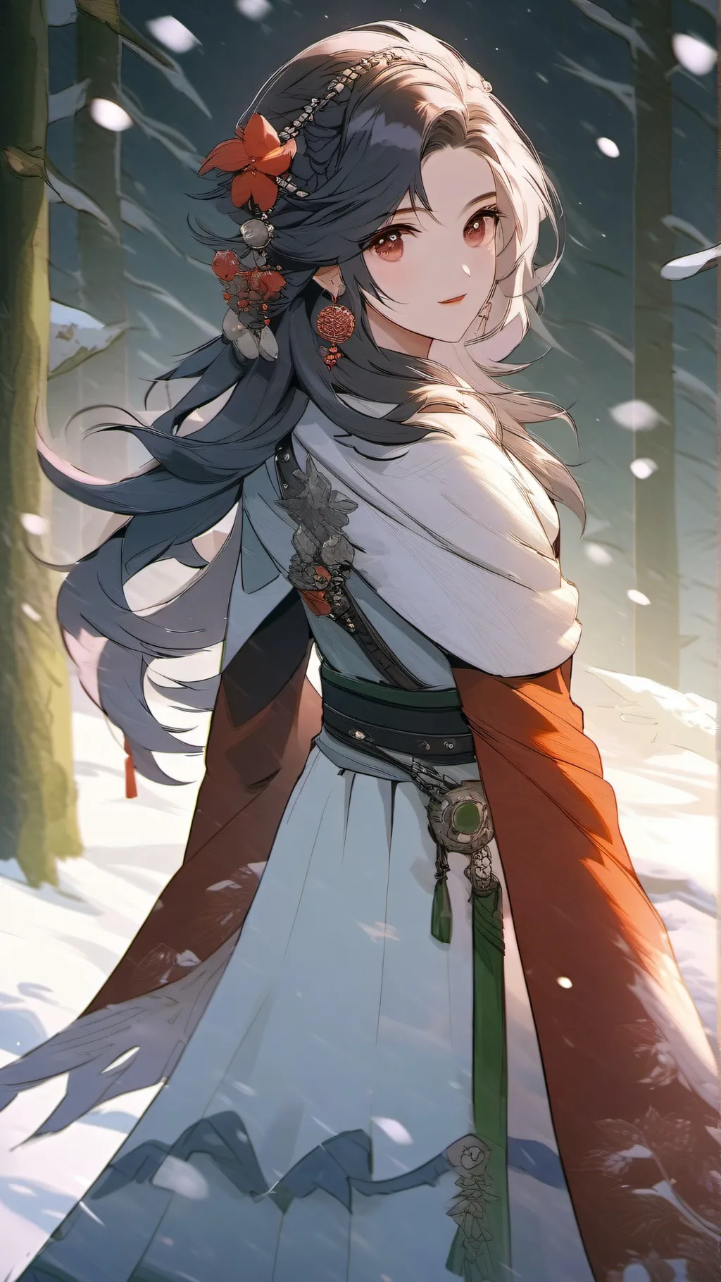 ai character: Cool as Ice background