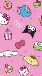 ai character: Hello Kitty!! background