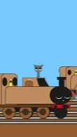 ai character: Sprunki Train background