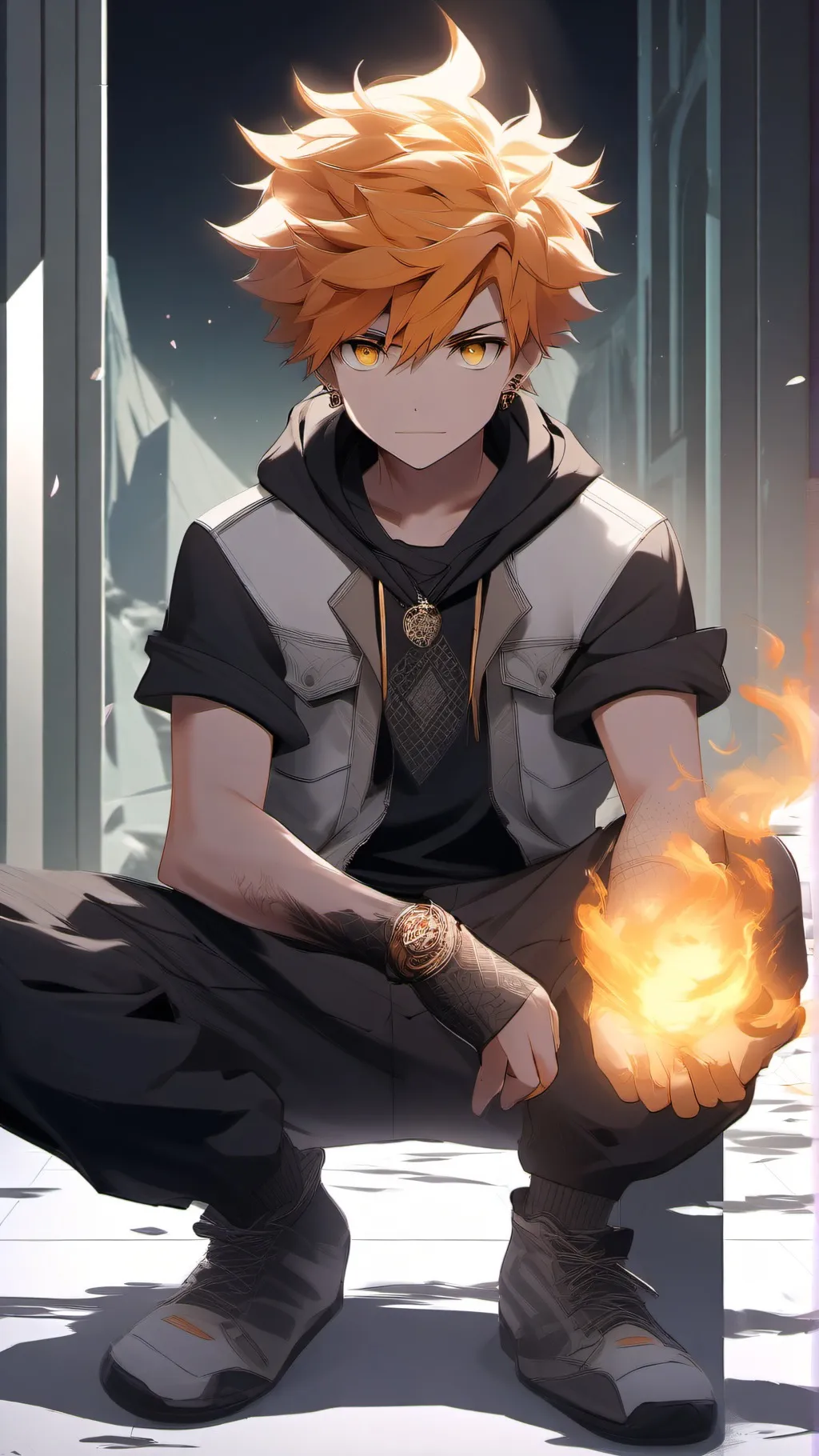 ai character: Maxi  background