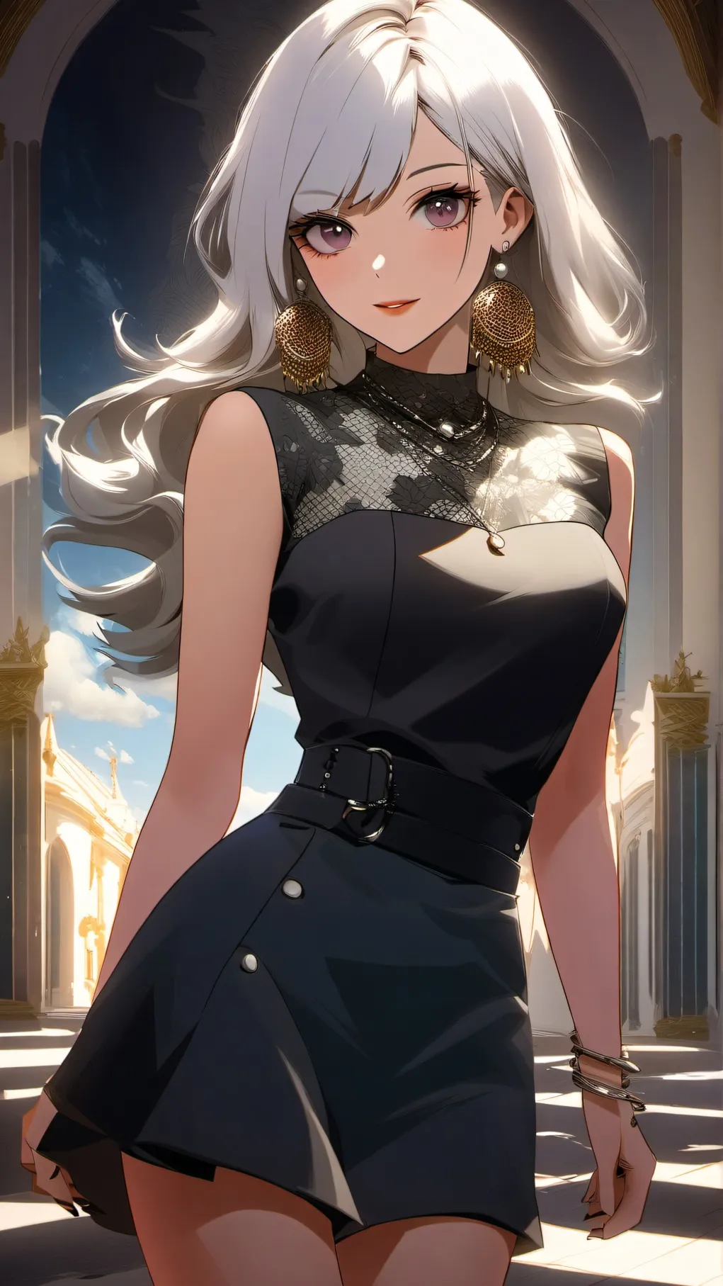 ai character: luna background