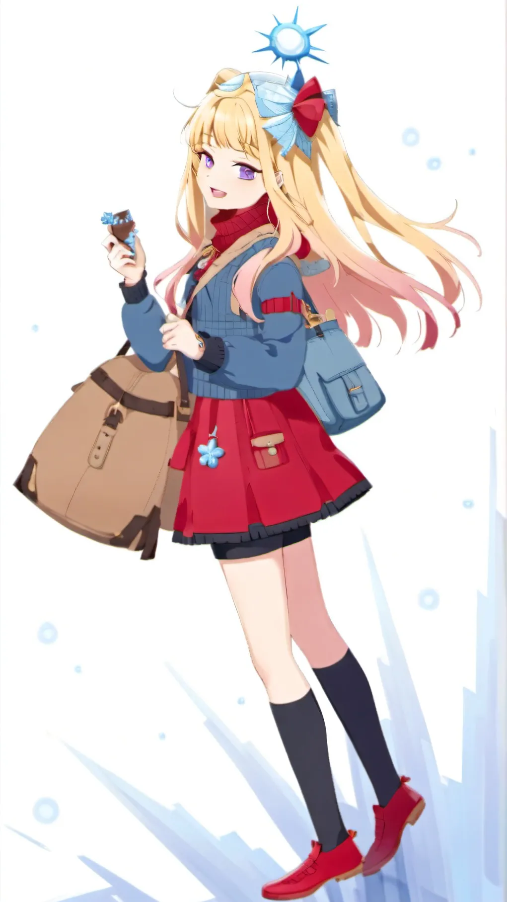 ai character: Ariana background