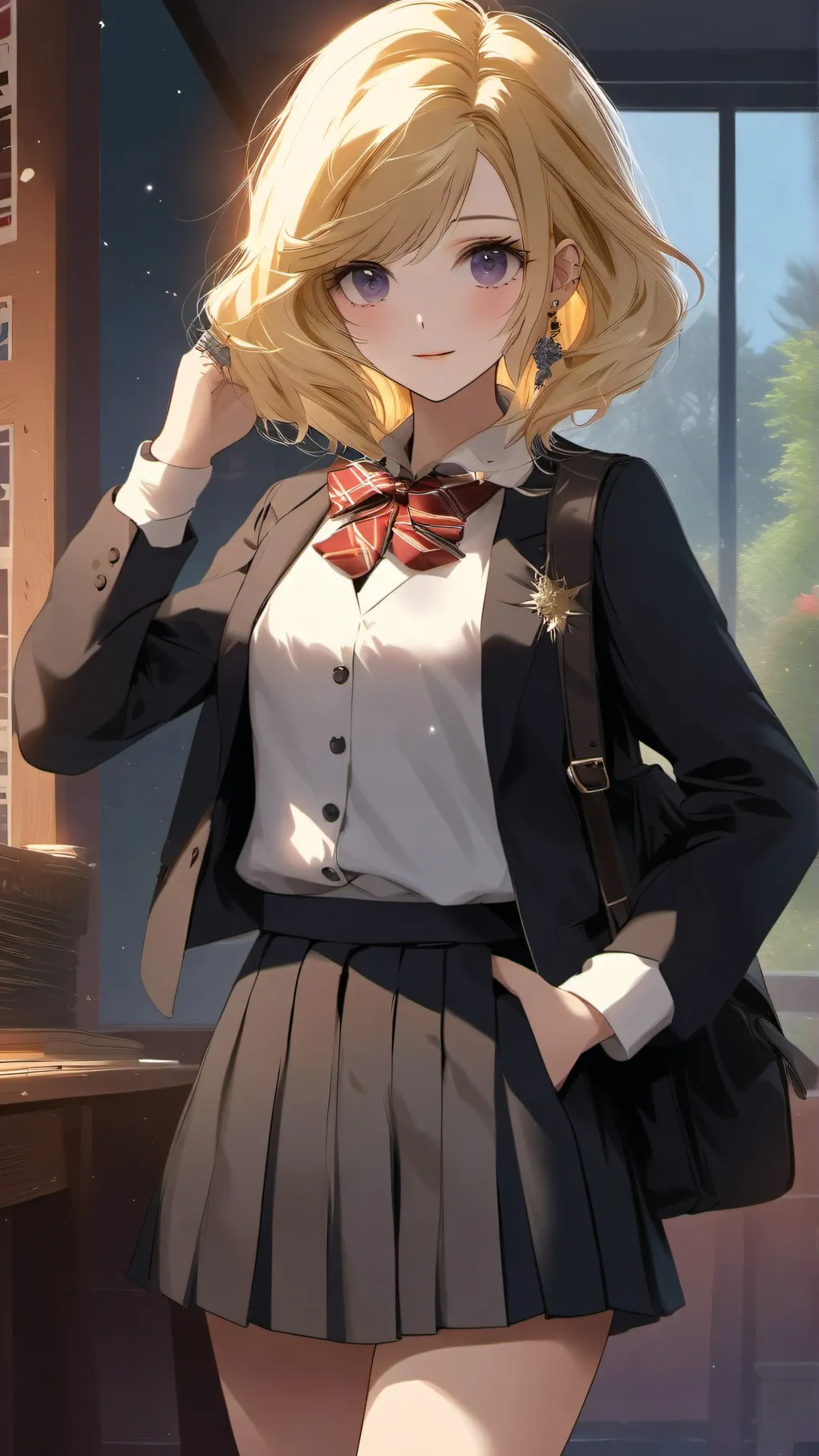 ai character: ivy  background