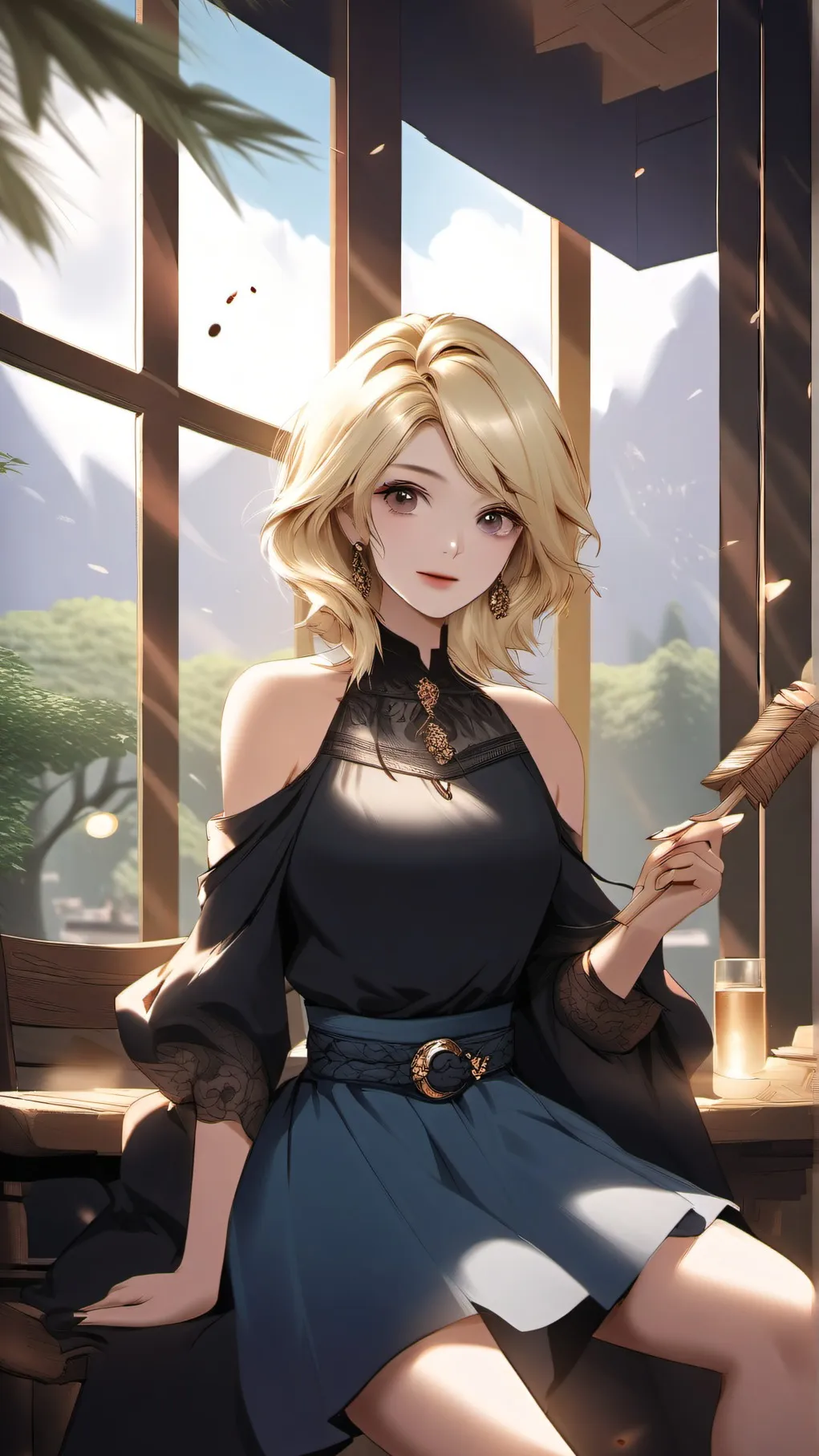 ai character: ashly background