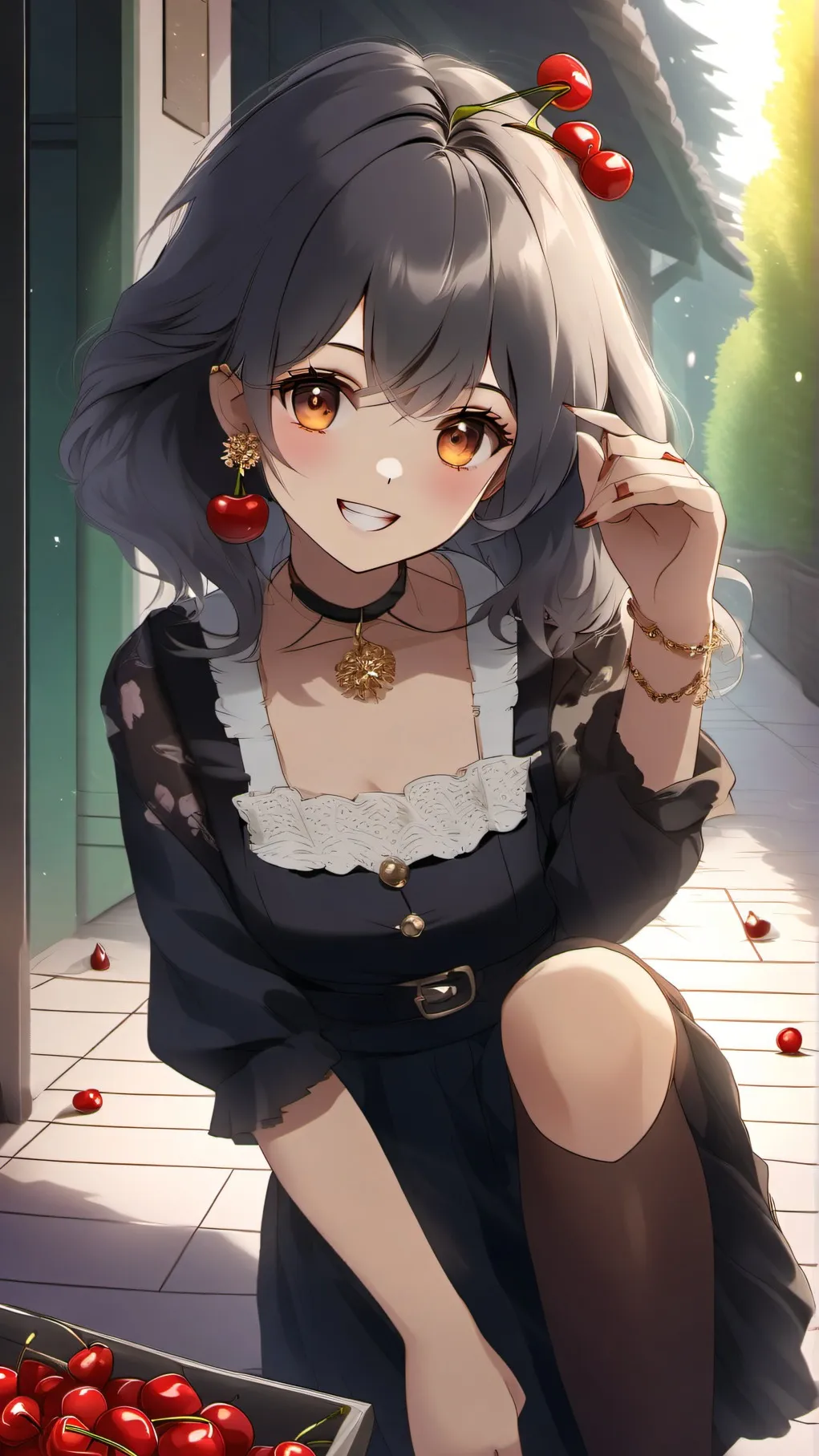 ai character: Chekky background