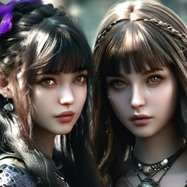 chat with ai character: Kiki and Bouba💜💛