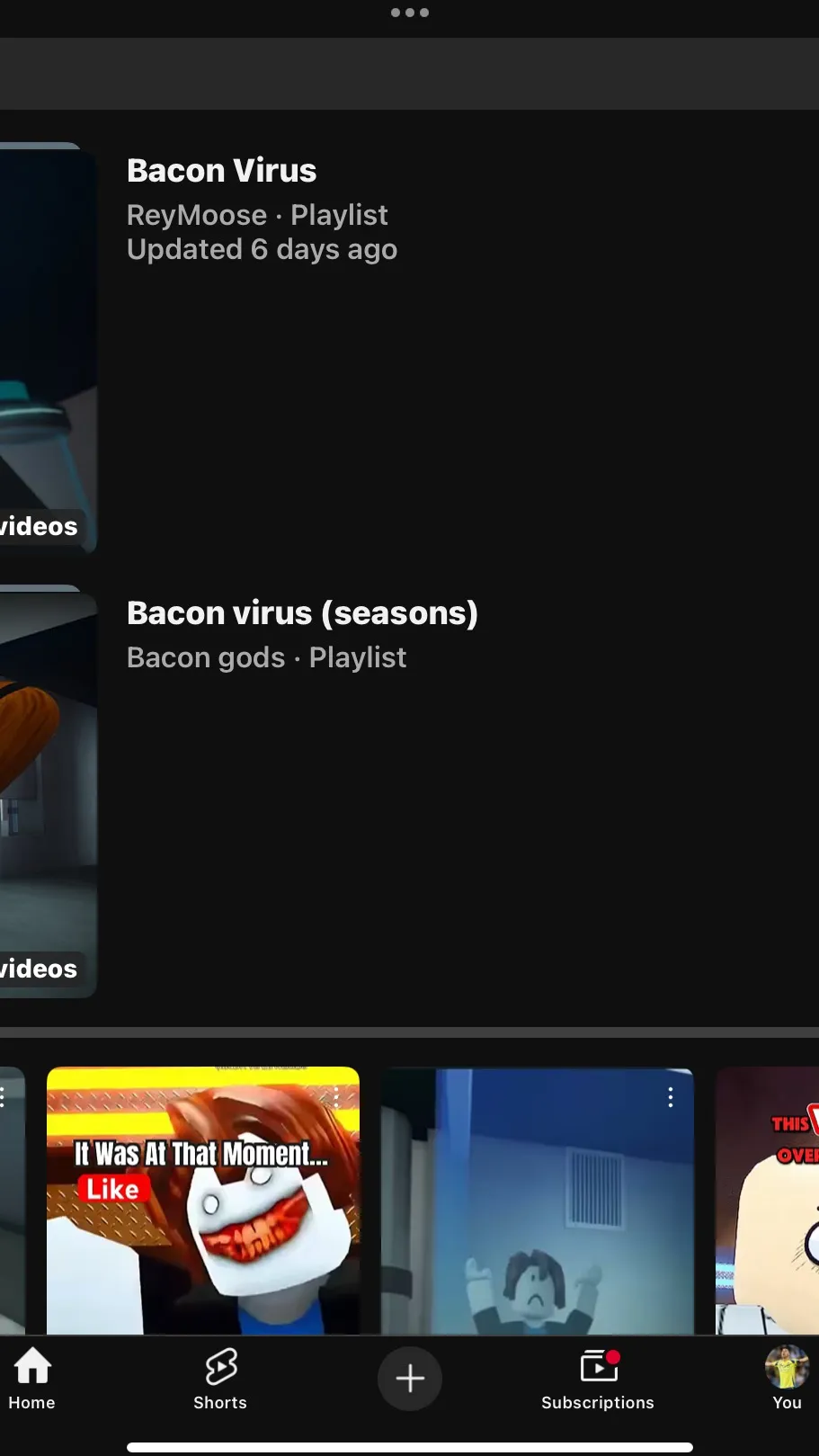 ai character: Bacon virus ended background