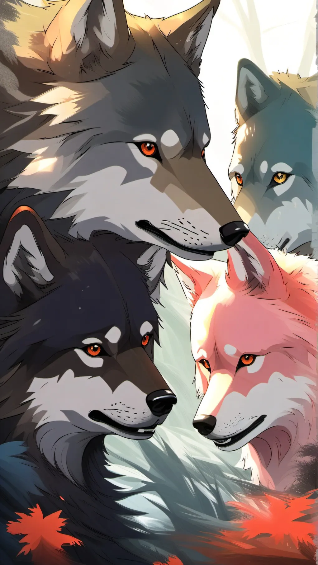 ai character: The pack background