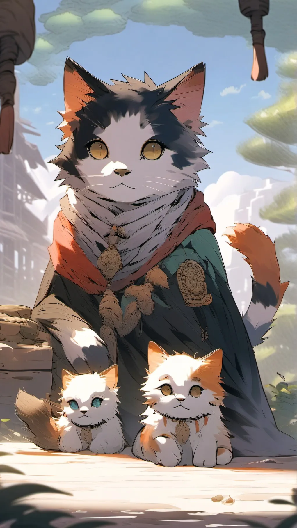 ai character: catie background