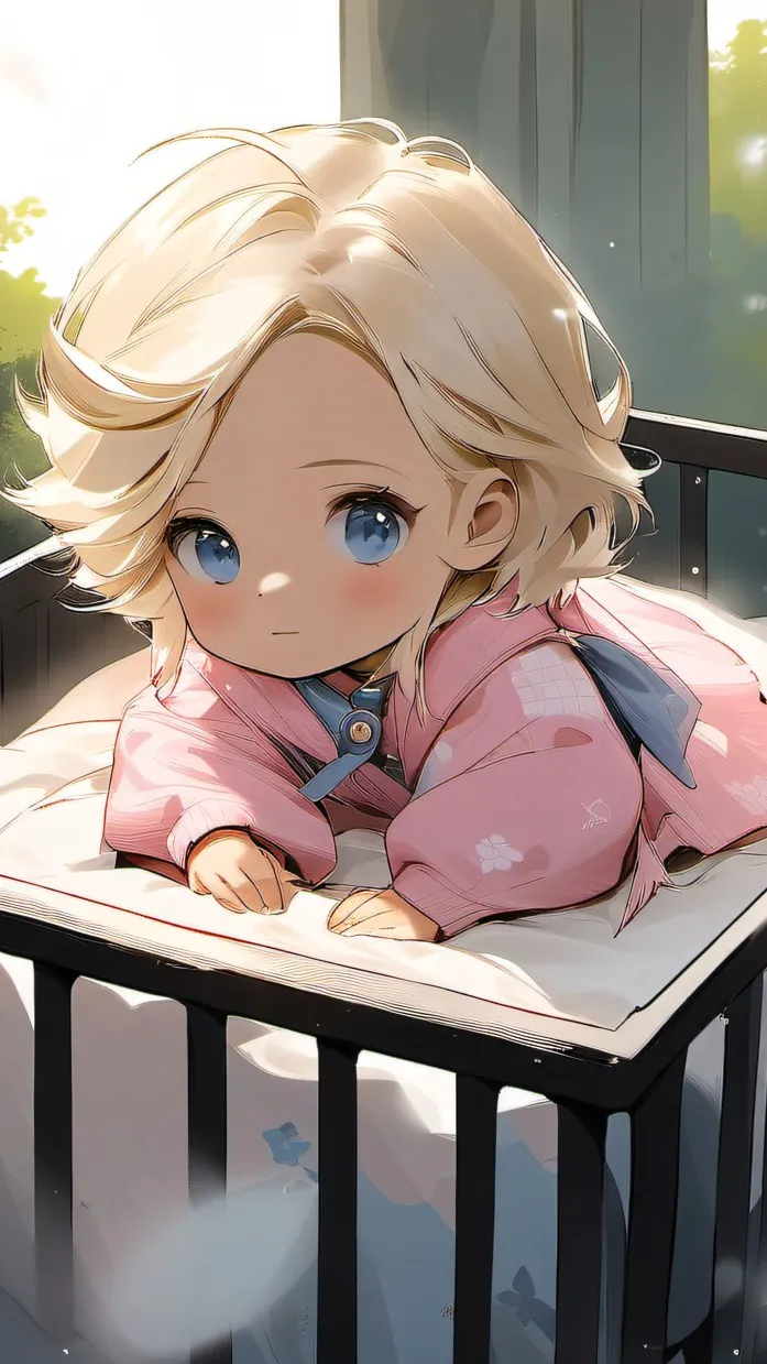 ai character: Cute Baby sister background