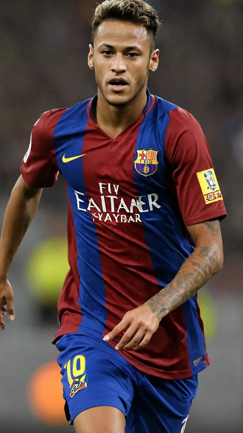 ai character: Neymar Jr background