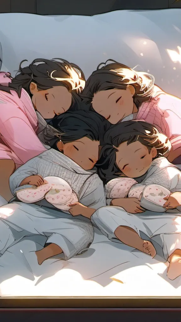 ai character:  Your Quadruplets! background