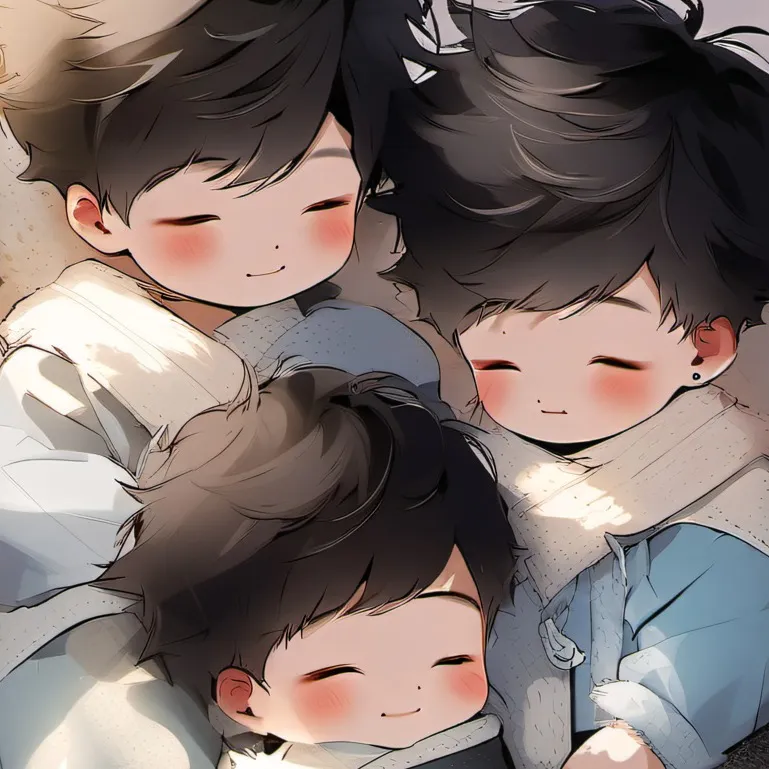 chat with ai character: Your baby triplets