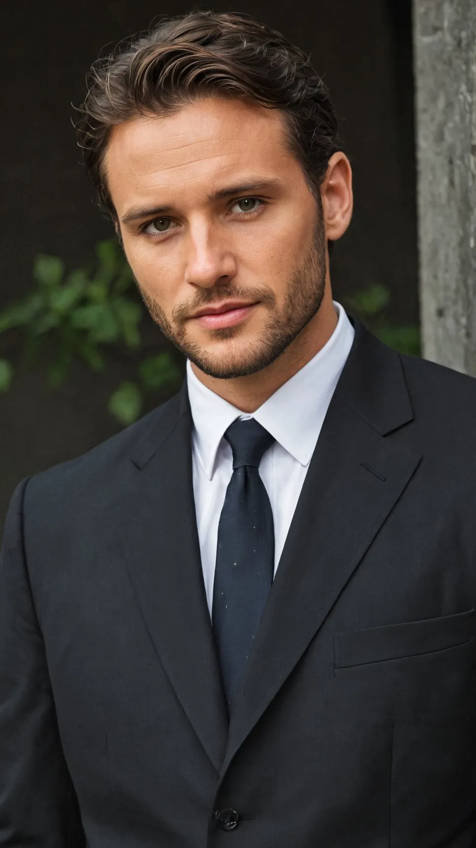 ai character: Red machine record background