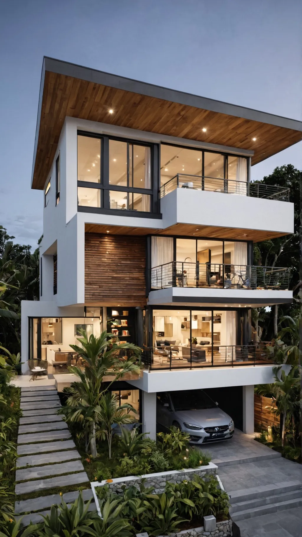 ai character: Dad's House background