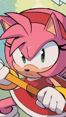 ai character: Amy Rose background