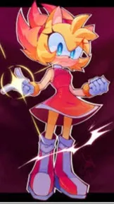 ai character: Amy Rose background