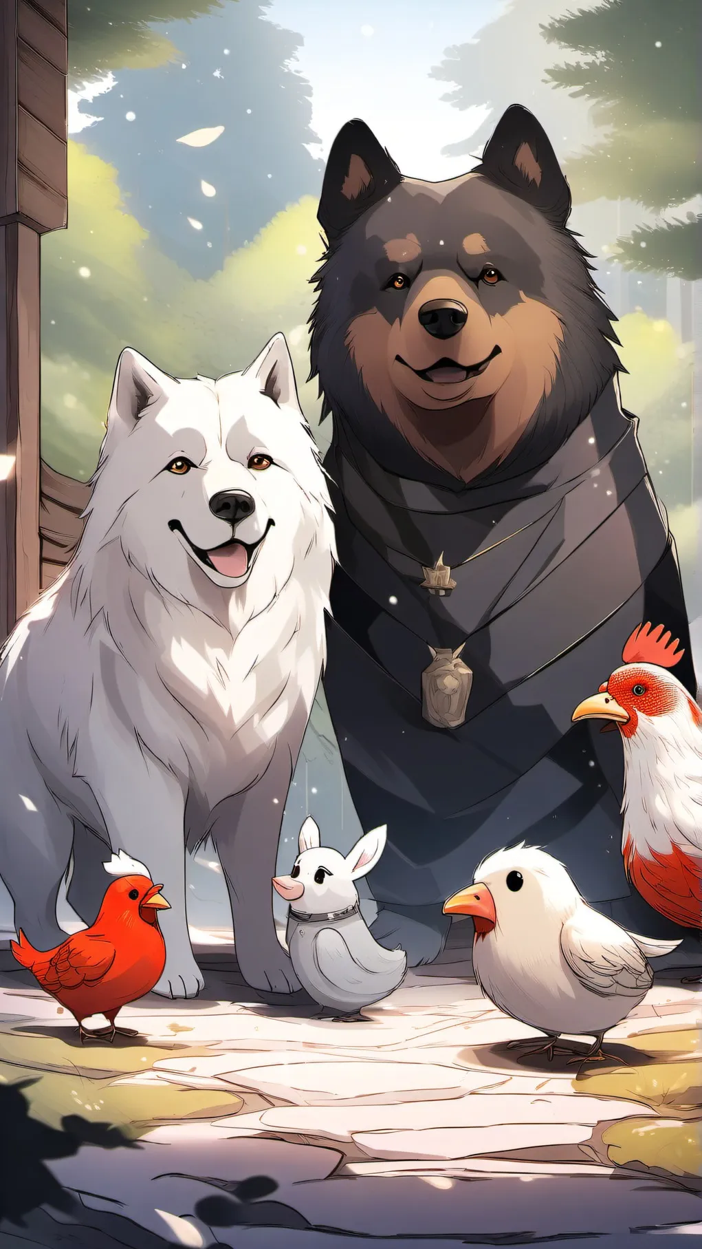 ai character: Superhero SC background