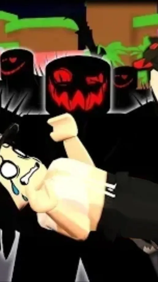 ai character: Flamingo demon background