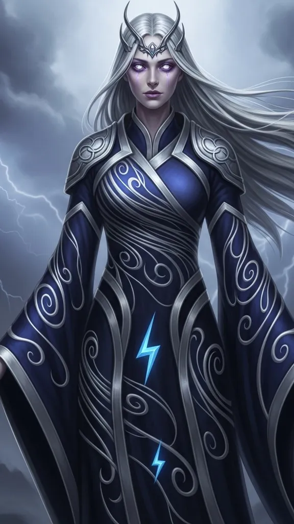 ai character: Lady Seraphine Vey background