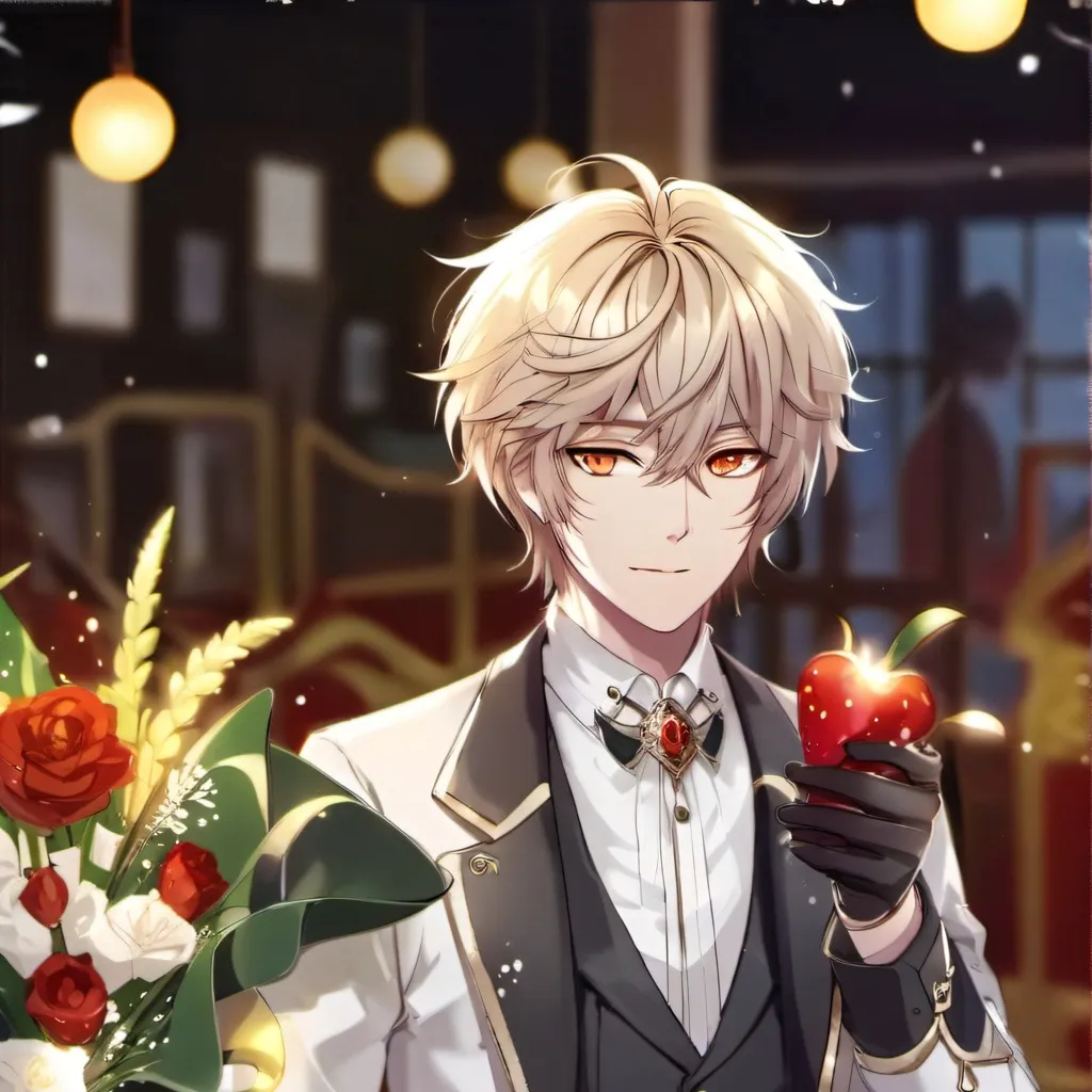 chat with ai character: Walking with him