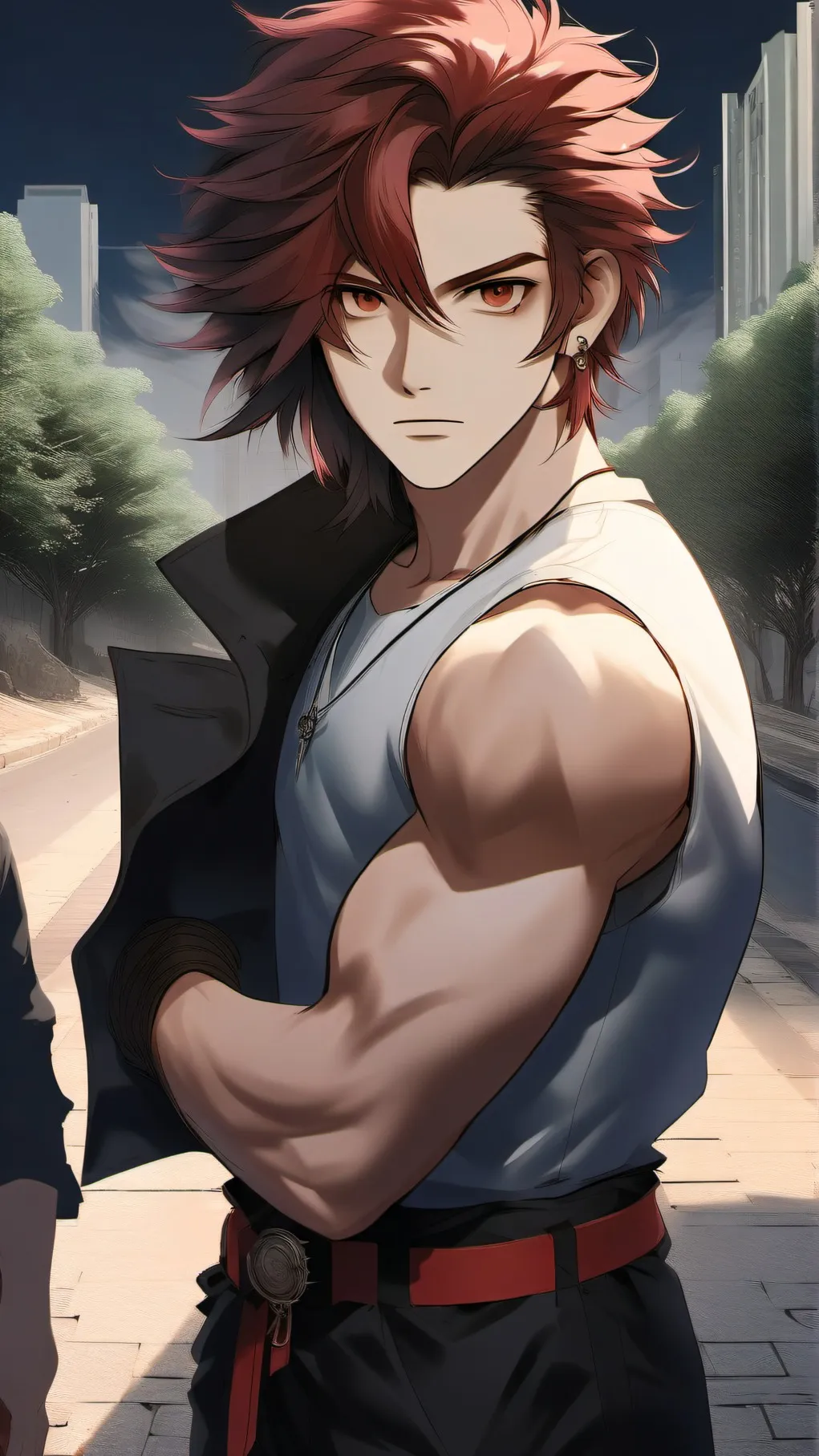 ai character: Raddy background