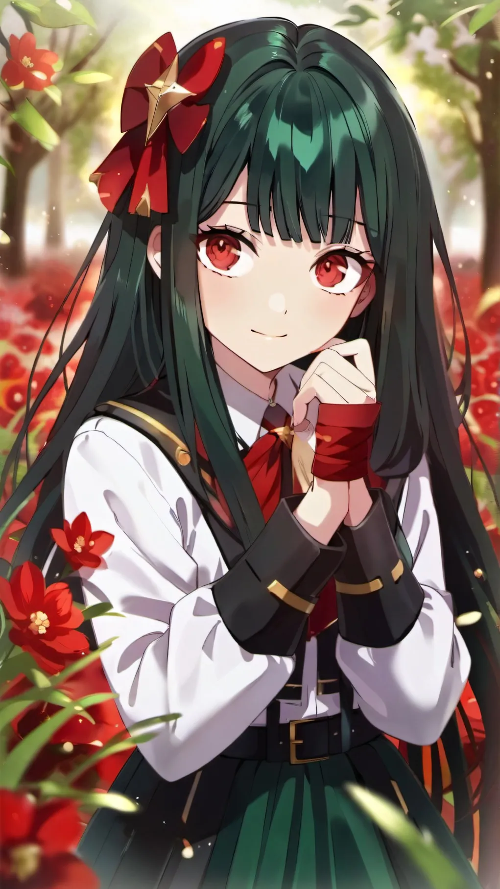 ai character: Alessandra background