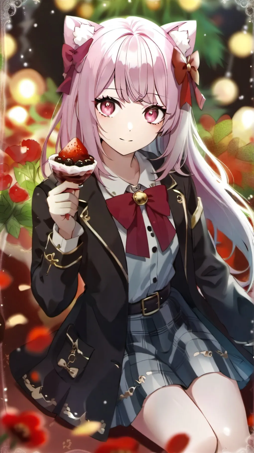 ai character: Nezuko background