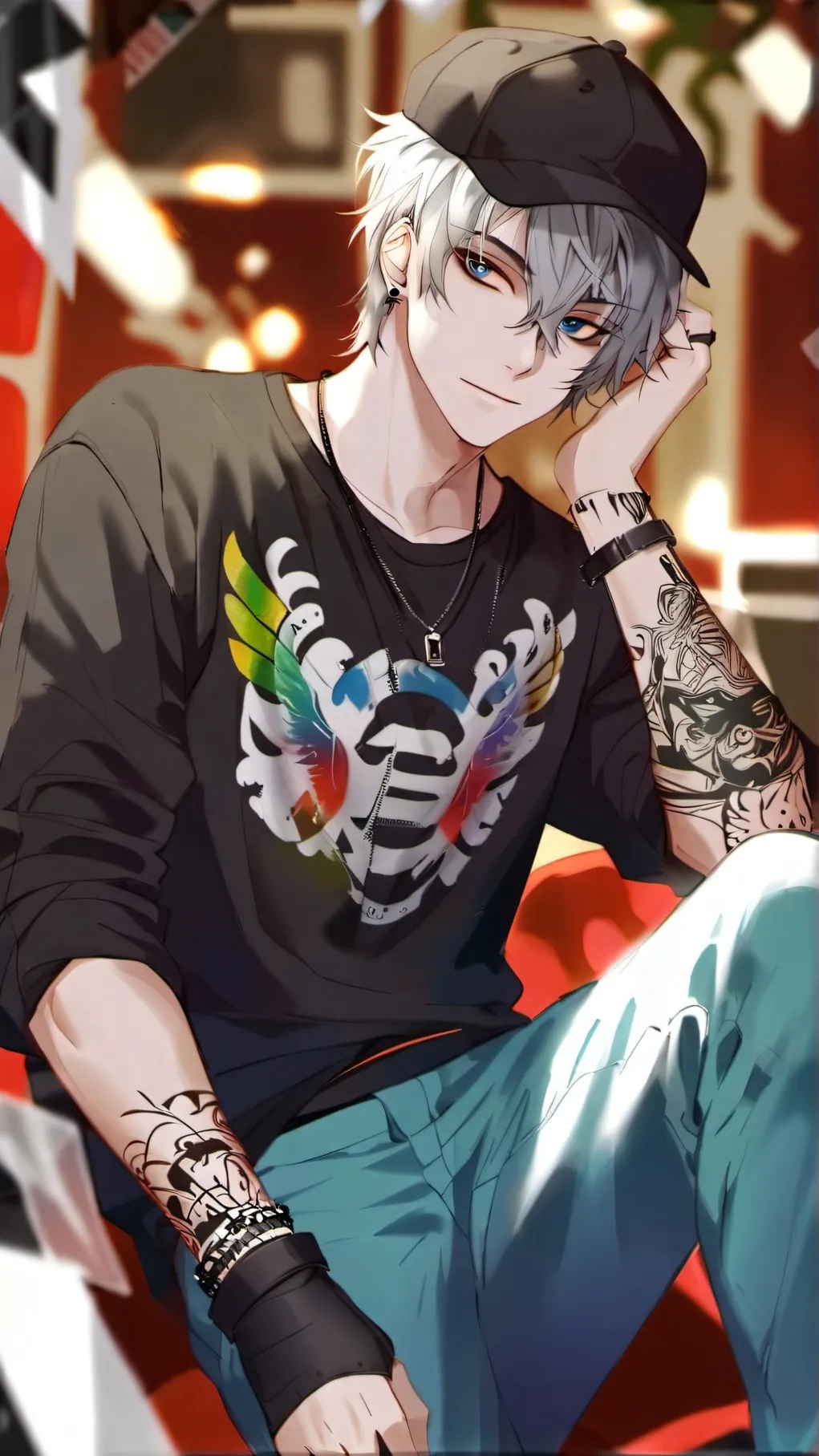 ai character: luke background