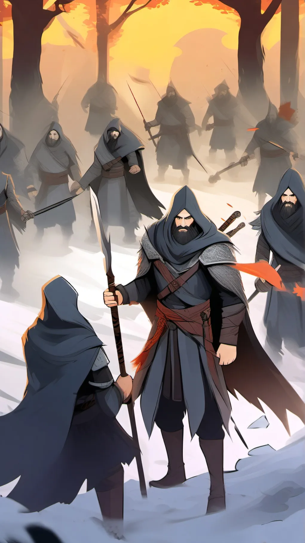 ai character: Stick War Saga background