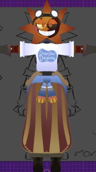 ai character: Solar background