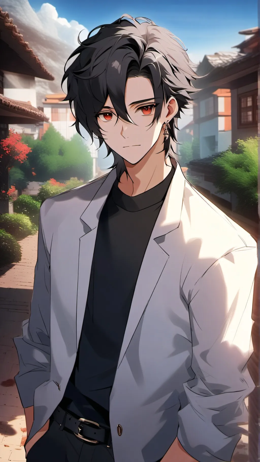 ai character: Quade background