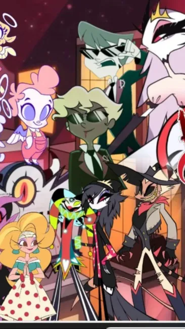 ai character: HELLUVA BOSS background