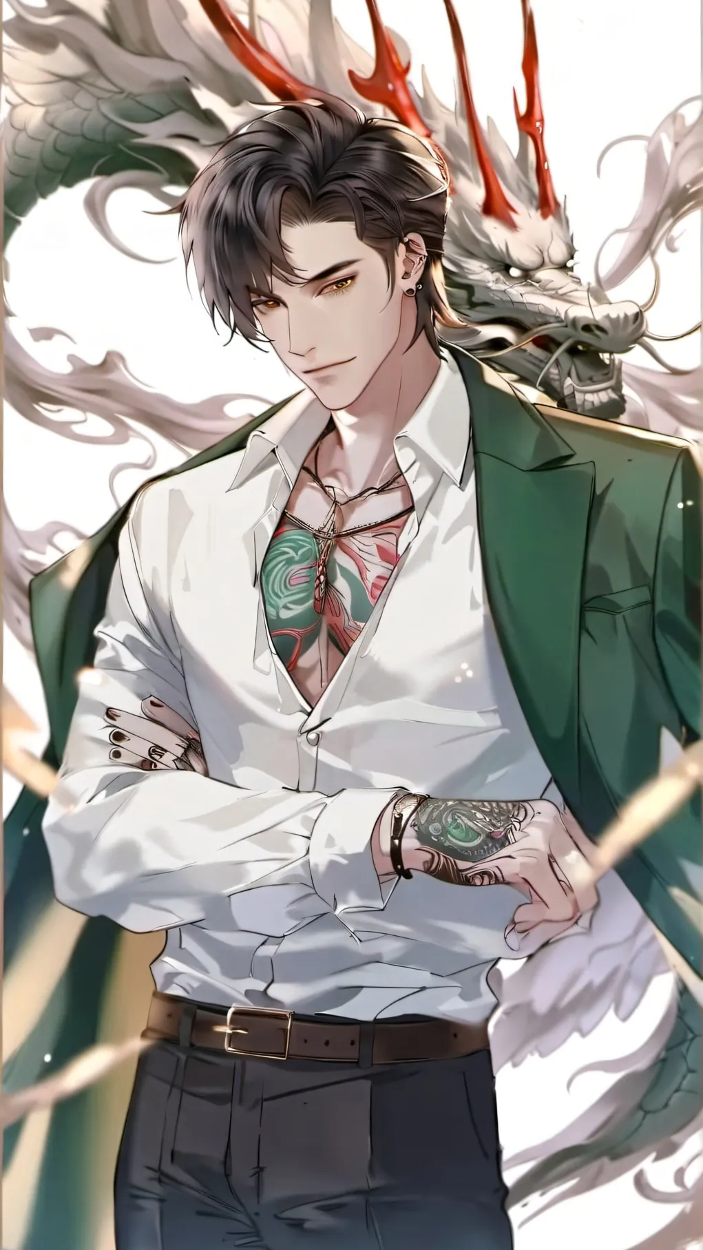 ai character: Mafia boyfrind Kai background