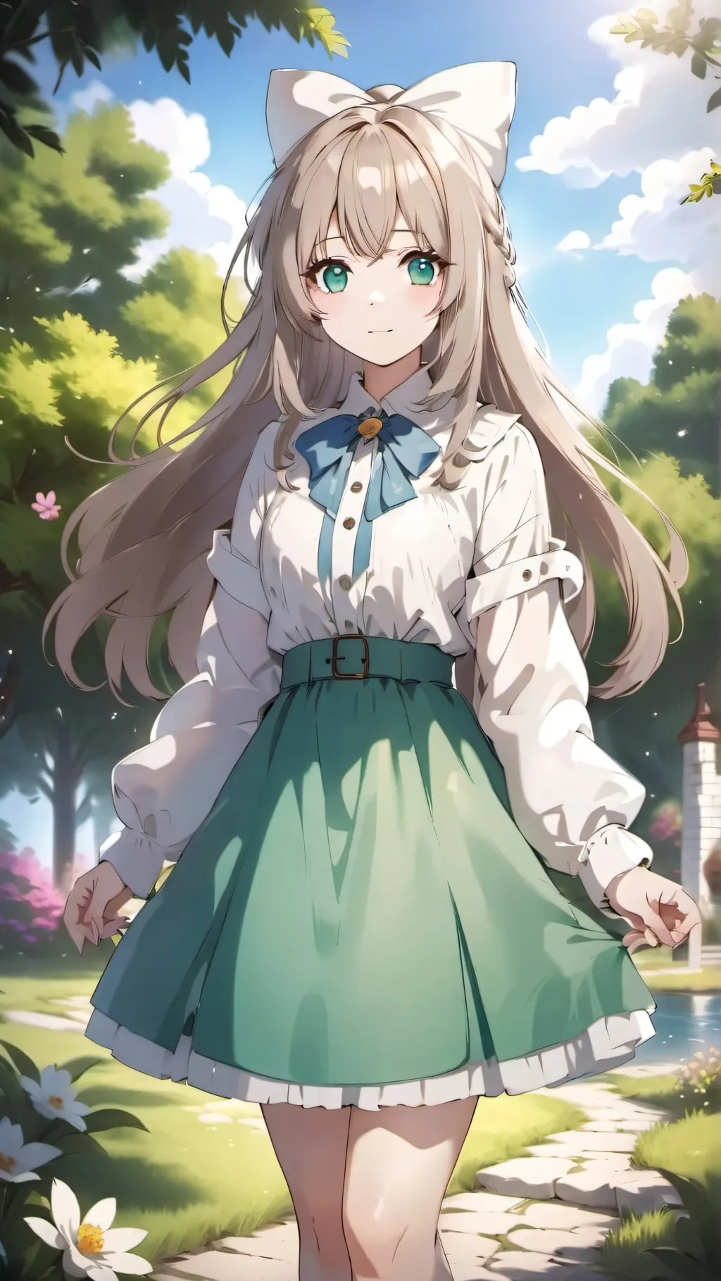 ai character: Shiniru Asayaki background