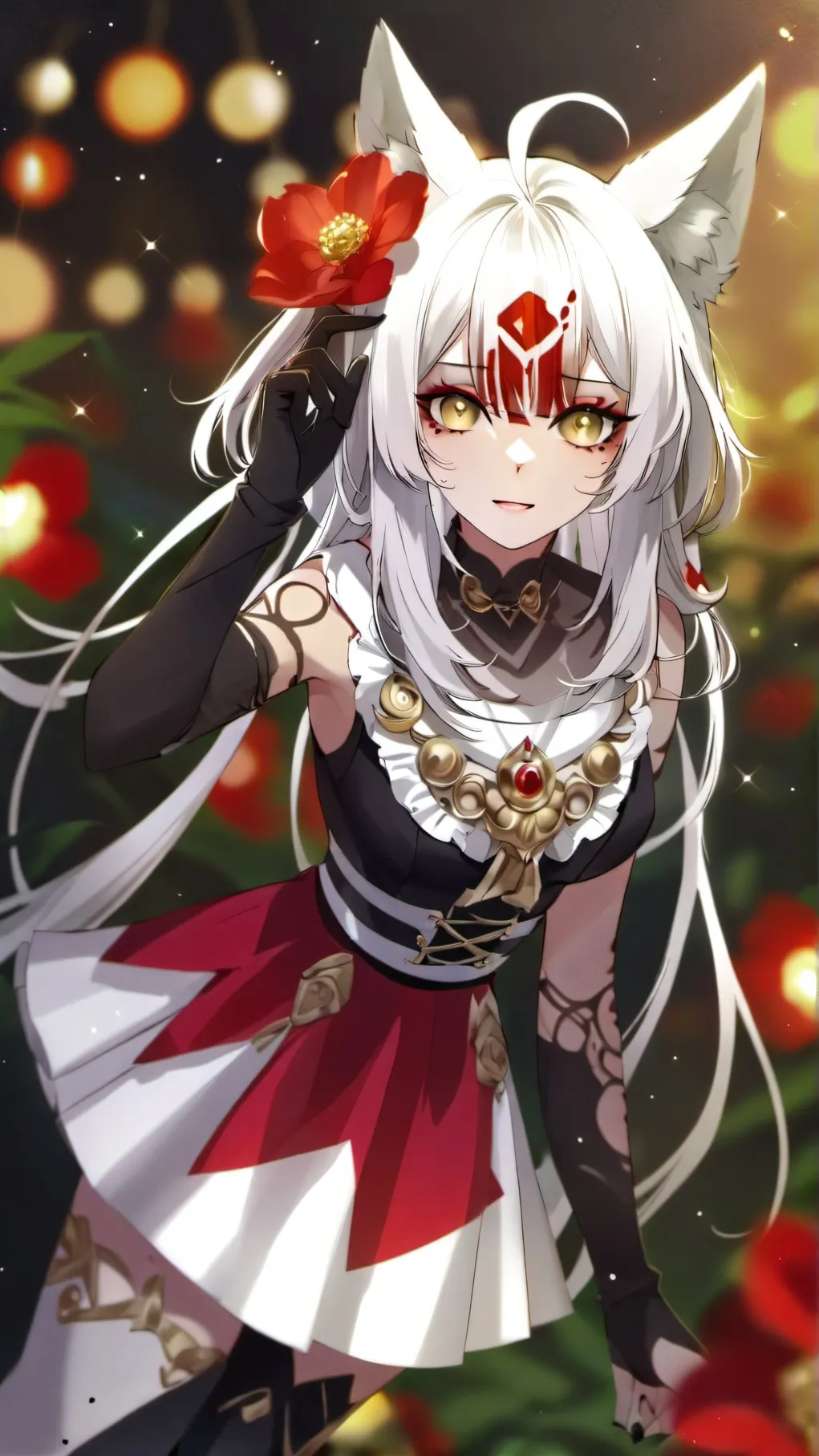 ai character: lily background