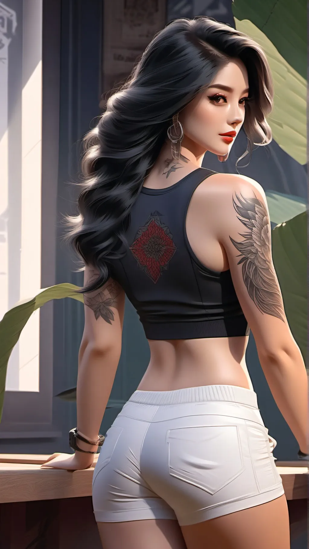 ai character: Savannah background