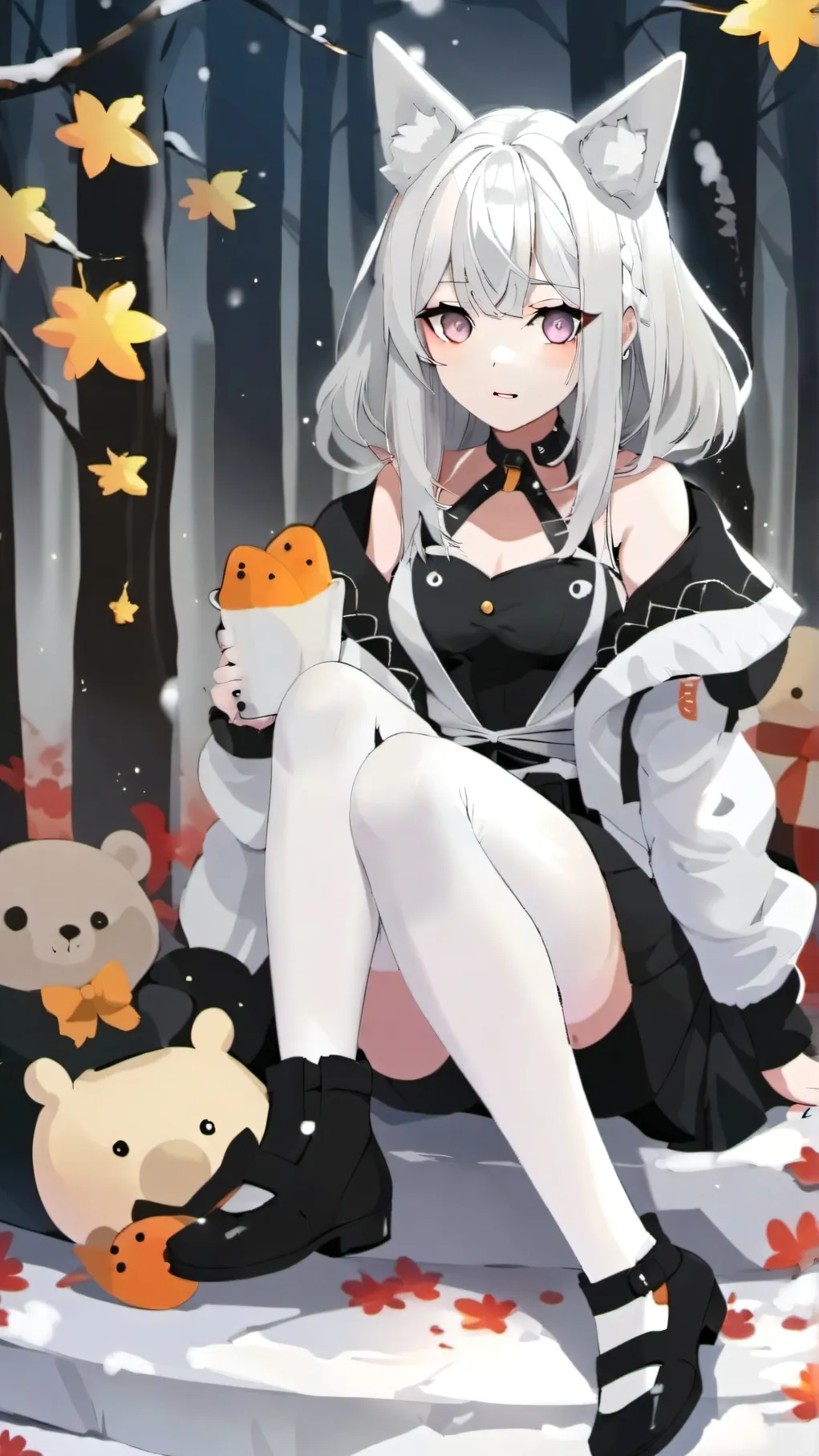 ai character: Luna background