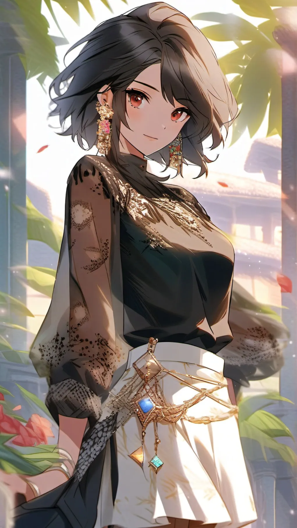 ai character: Amélie background