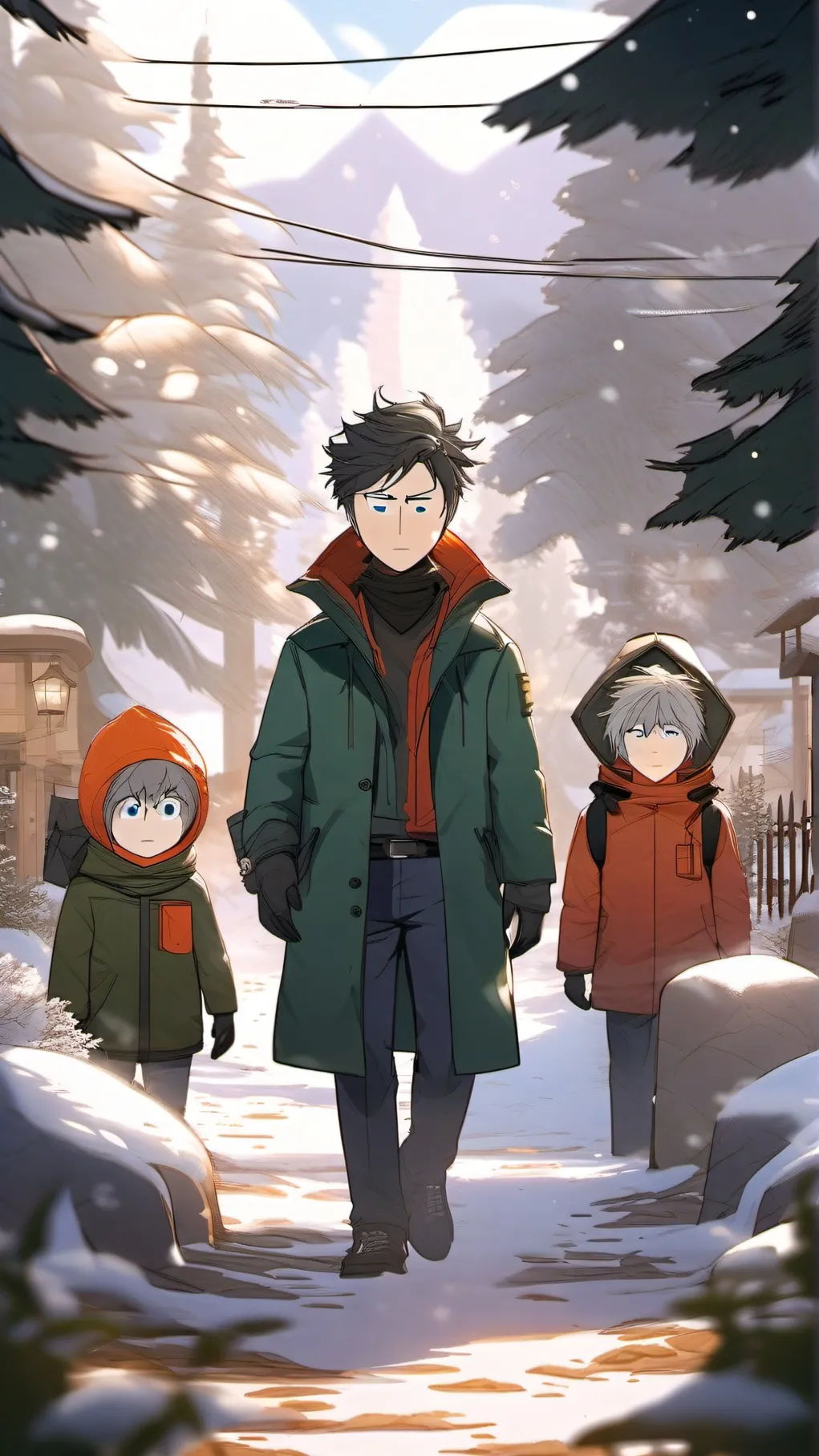 ai character: southpark background